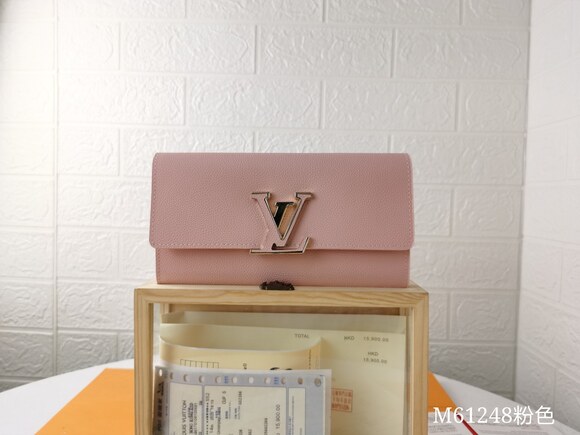 Louis Vuitton Handbags - Louis Vuitton Capucines Long Wallet in Rose Pink
